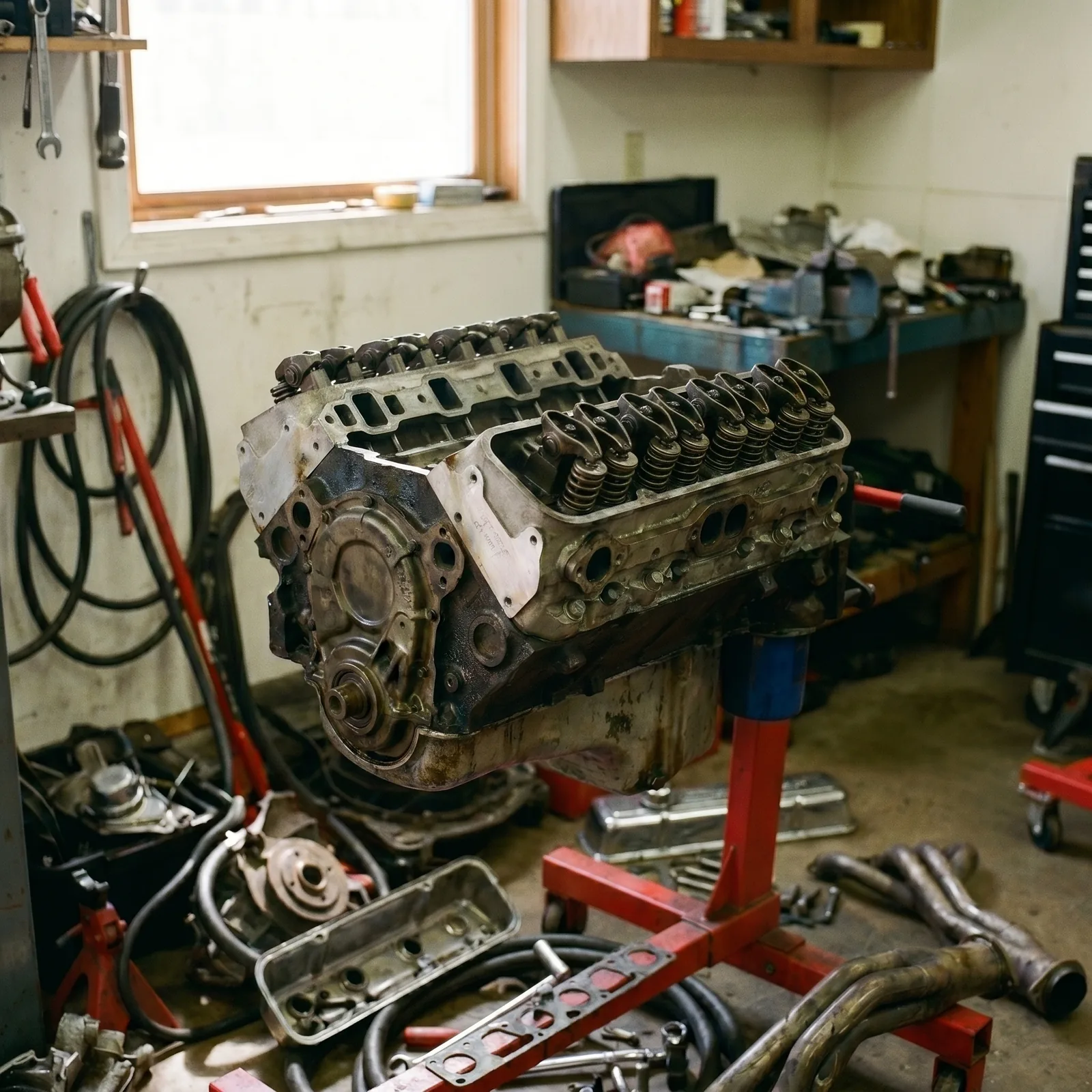 Engine diagnostic detail